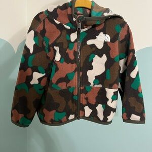 The North Face Multicolor Camouflage Fleece Jacket
